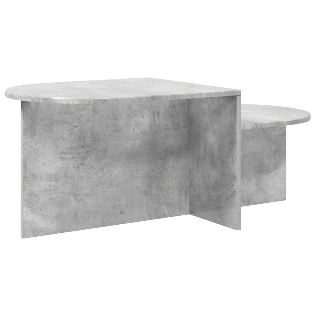 Tavolino da salotto Grigio Cemento 100 x 50 x 40 cm