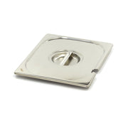 Coperchio Gastronorm - 1/2 GN - Acciaio Inox - con Incavo