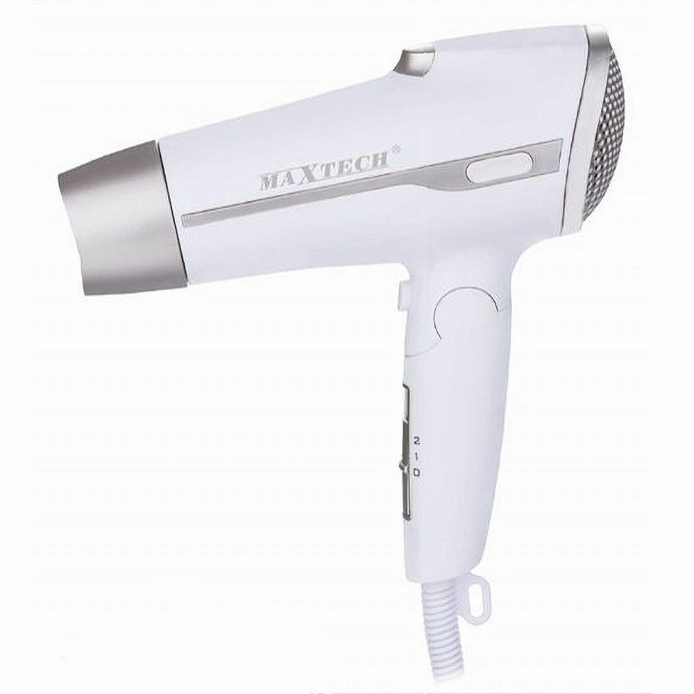 Trade Shop - Asciugacapelli Viaggio 1200w Richiudibile Con Beccuccio Phon 100 Km/h Asc-ca06 -
