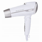 Trade Shop - Asciugacapelli Viaggio 1200w Richiudibile Con Beccuccio Phon 100 Km/h Asc-ca06 -