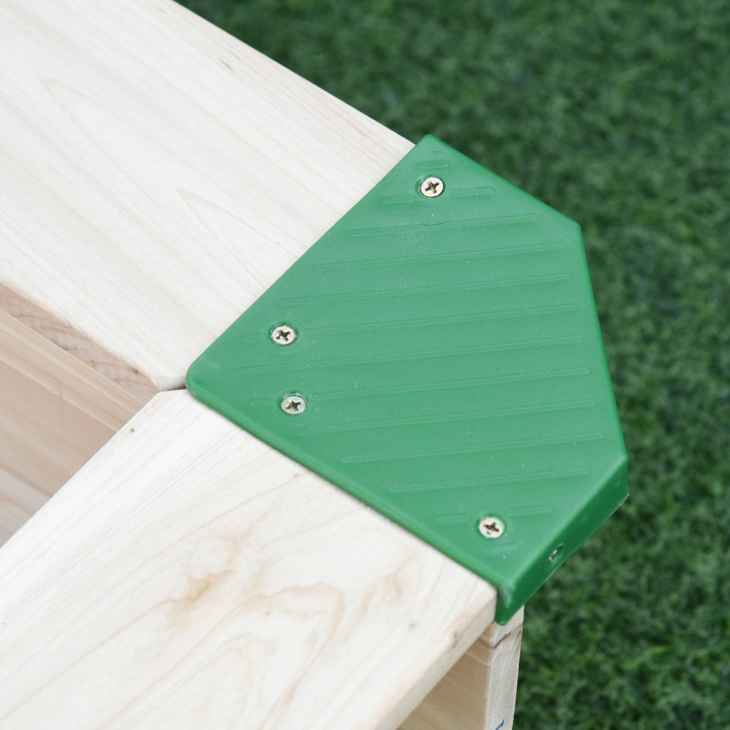 Sabbiera con Tettuccio Parasole Regolabile e Panca ¨C zephmum ¨C Legno