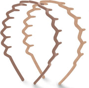 Accessorio Antiscivolo per Capelli con Denti per Donne - Accessorio Antiscivolo per Capelli Liscio - Fascia Zig Zag Comoda - 2 Pezzi