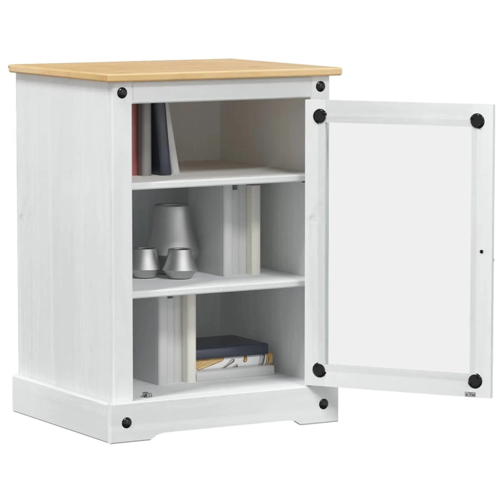 Mobile HiFi Bianco 60 x 50 x 82 cm Pino massello 42024948