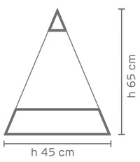 Camino a Bioetanolo da Pavimento 65x45x45 cm 3,10kW Las Vegas Junior Nero
