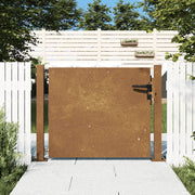 Cancello da Giardino 105x80 cm in Acciaio Cortencod mxl 130245