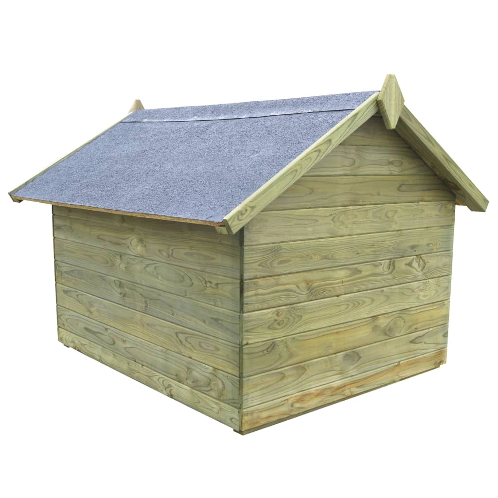 Nicchia da giardino con tetto apribile 105 x 123 x 90 cm in legno di pino impregnato 02_0001531