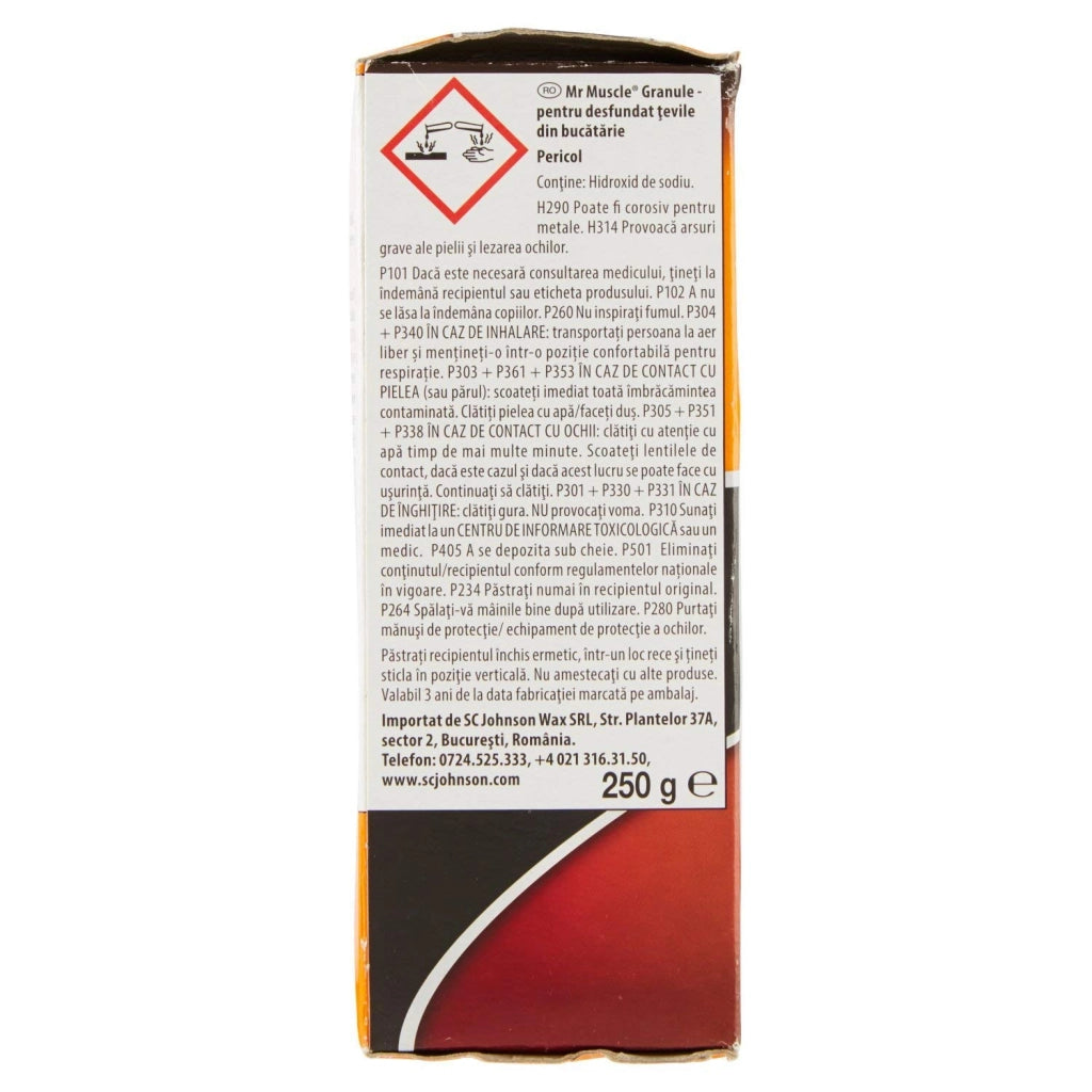 MISTER MUSCOLO DISGORGANTE NIAGARA 250 ML