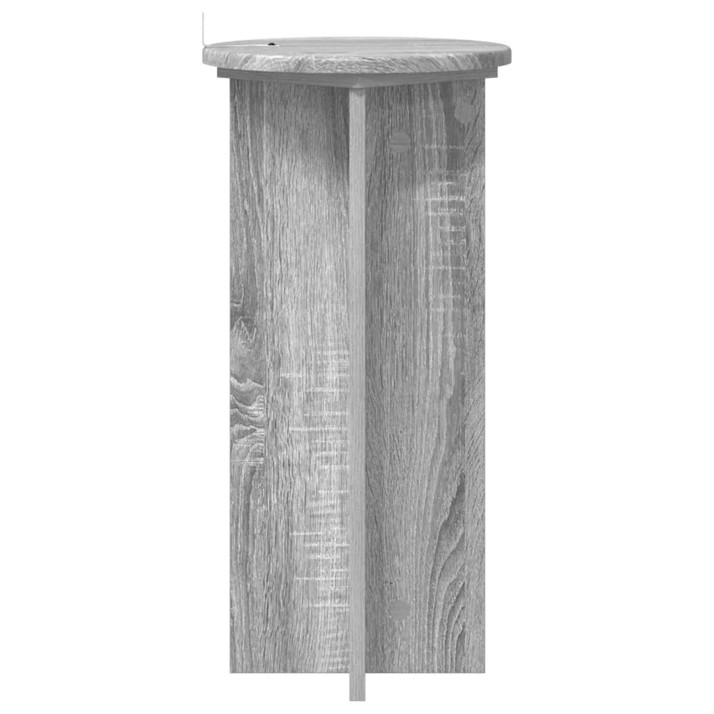 Supporto per piante 2 pcs Grigio Sonoma 29,5 x 29,5 x 60 cm