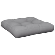 Cuscino per pallet | Cuscini per sedie Grigio 60x60x12 cm in Tessuto