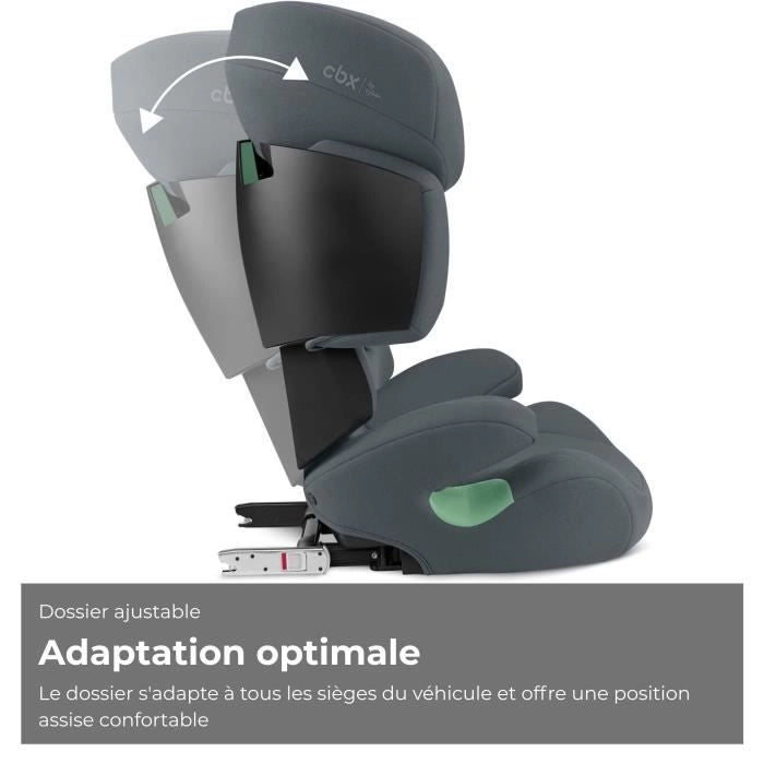 Soluzione automatica B I -fix in acciaio grigio cybex - gruppo 2/3 - grigio