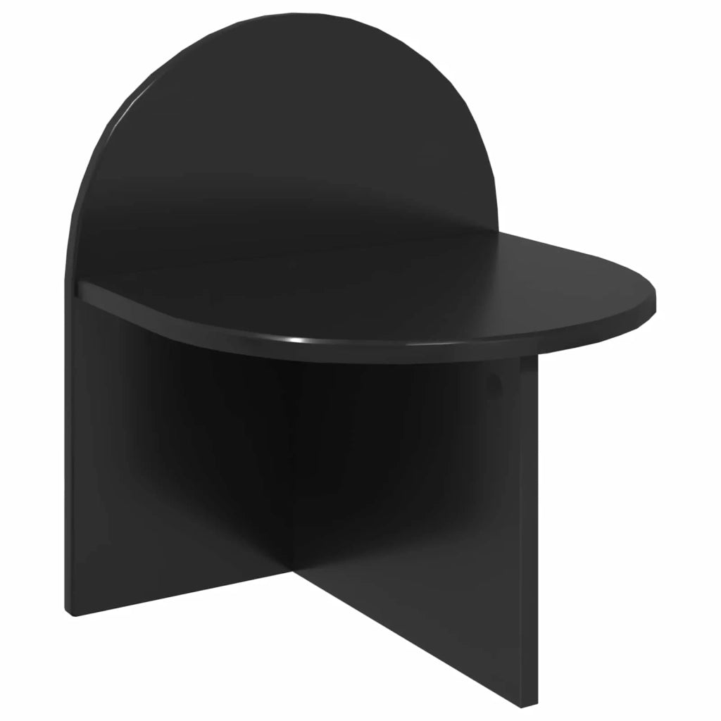 Set di 2 Comodini | Armadio da Notte | Mobiletto da notte Rovere Nero 40 x 35,5 x 45,5 cm