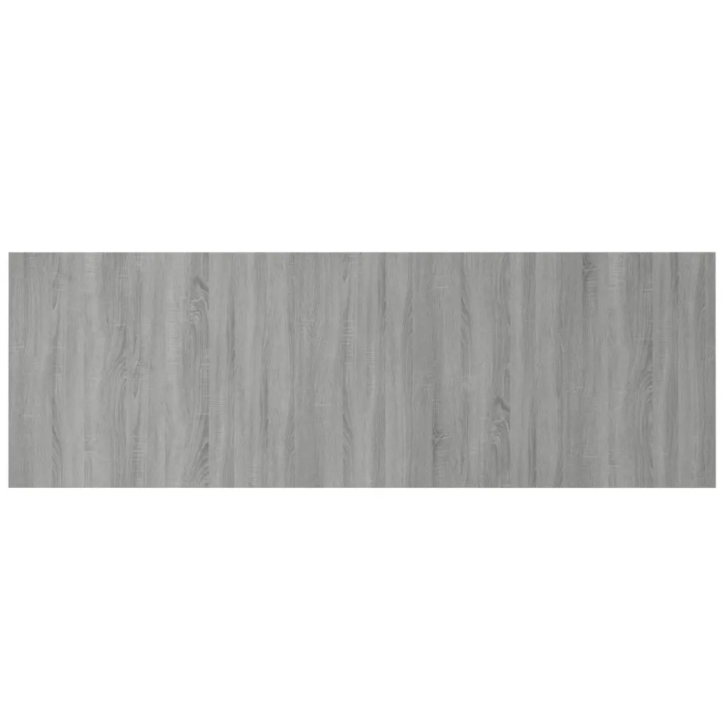 Testiera Letto Grigio Sonoma 240x1,5x80 cm Legno Ingegnerizzato