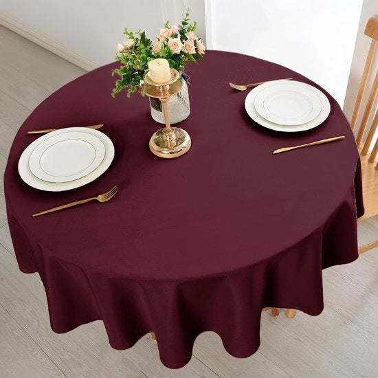 Tavolino con tovaglia da circa 150 cm - Lavabile - Impermeabile - Protezione contro macchie - Tovaglia per tavolo da pranzo/giardino - Tessuto di alta qualità