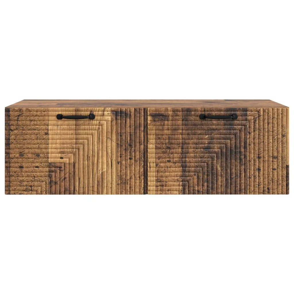 Mobile Porta TV da Muro Legno antico 98 x 41 x 30 cm