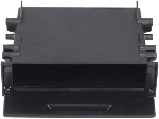 Organizzatore per autoradio - Scatola di ripostiglio 1 DIN - Cassetto ripiegabile - Accessorio multifunzionale - Accessorio pratico