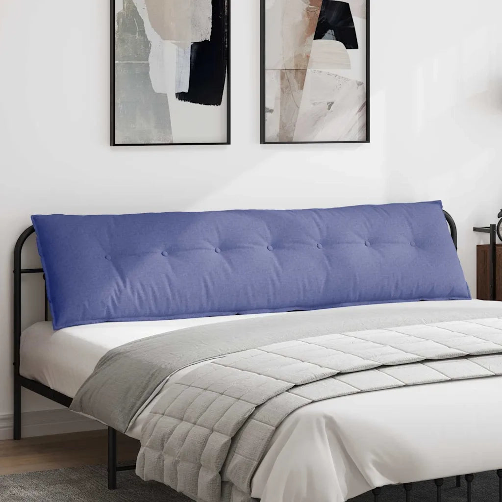 Cuscino per Schiena | Cuscino dorsale Blu jeans 200 x 19 x 50 cm Tessuto
