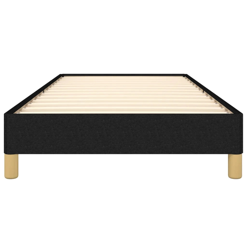 Giroletto senza Materasso Nero 80x200 cm Tessuto 346772
