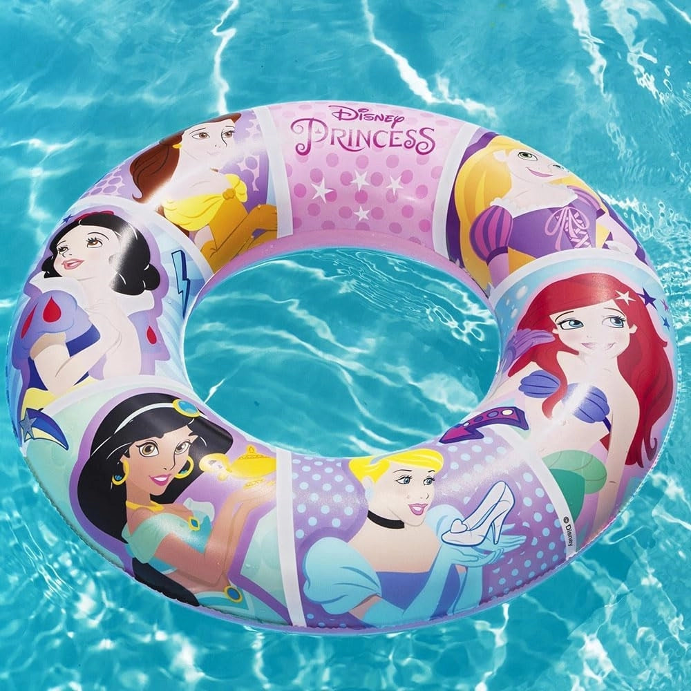 Trade Shop - Salvagente Ciambella Gonfiabile Per Bambini Con Grafica Principesse Disney ø56cm 016125 -
