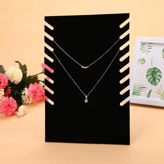 Sostegno per Collana con Design Elegante - Display per Gioielli - Sostenibile - Sostegno per Gioielli Pratico - Elegante - Protegge i Gioielli da Danni - Standard per Gioielli