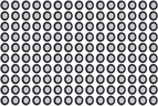 Marker Reflectivi con Alta Riflessione - 150 Pezzi - Posizionamento Preciso - Per Scanning 3D - Marker Magnetici Riconoscibili - Riconoscimento Hereditario