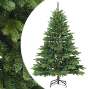 Albero di Natale Artificiale-Albero Natalizio con Rami Pieghevoli Verde 150 cm 563835