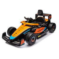 Macchina Elettrica per Bambini Licenza Ufficiale Mc Laren F-1 10,8V Arancione