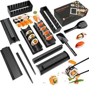 Set di Forme di Sushi da 12 pezzi, insieme per la preparazione di sushi, riso, rotoli, sushi-maker, cucina, insieme completo, adatto per principianti