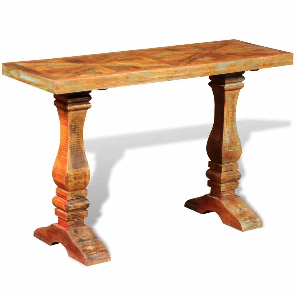 Tavolo Consolle in Legno Massello Recuperato 241630