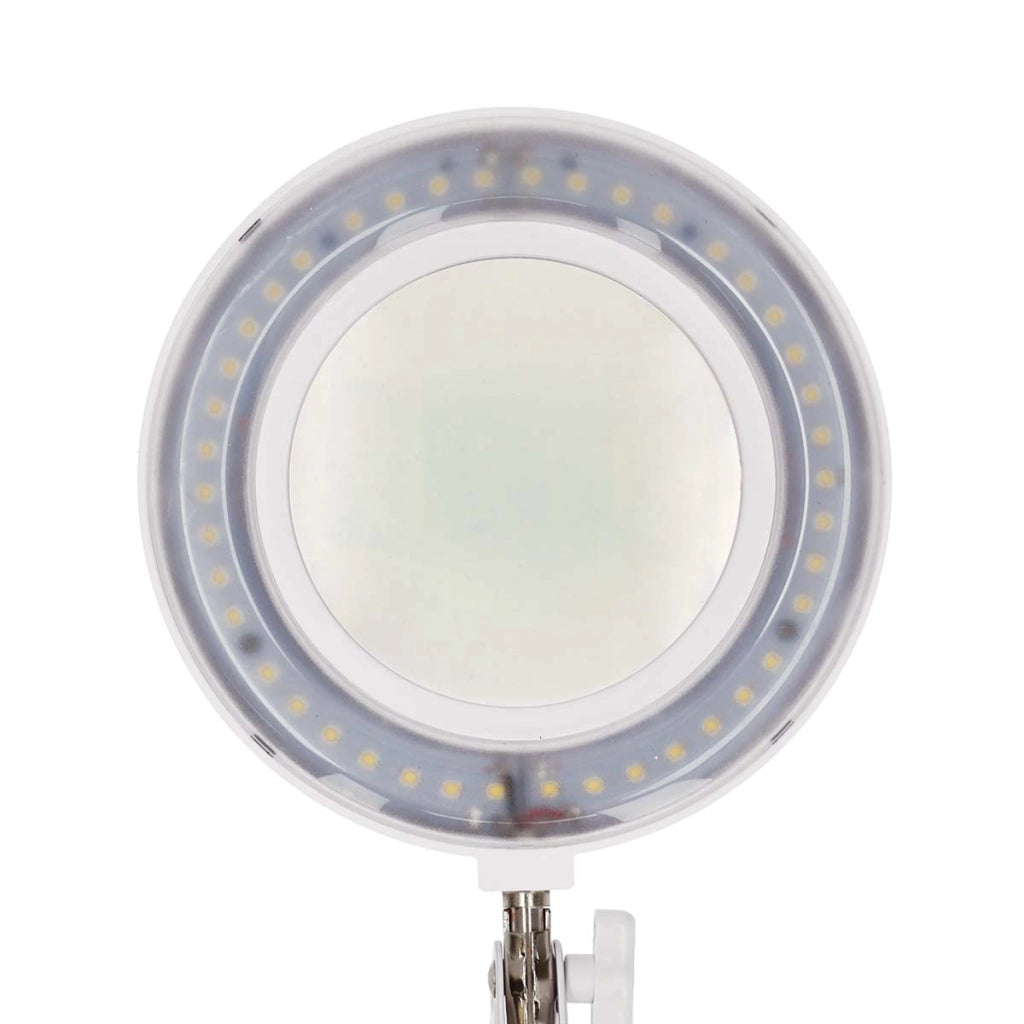 Lampada di ingrandimento a LED da 6W 700lm 6500K con morsetto di montaggio Bianco Nedis