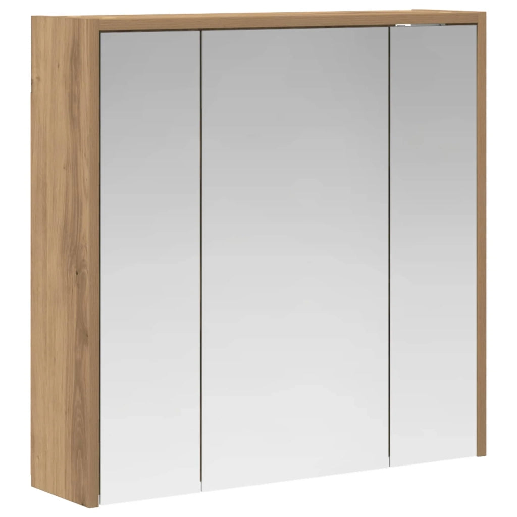 Mobiletto per specchio da bagno Rovere Artigianale