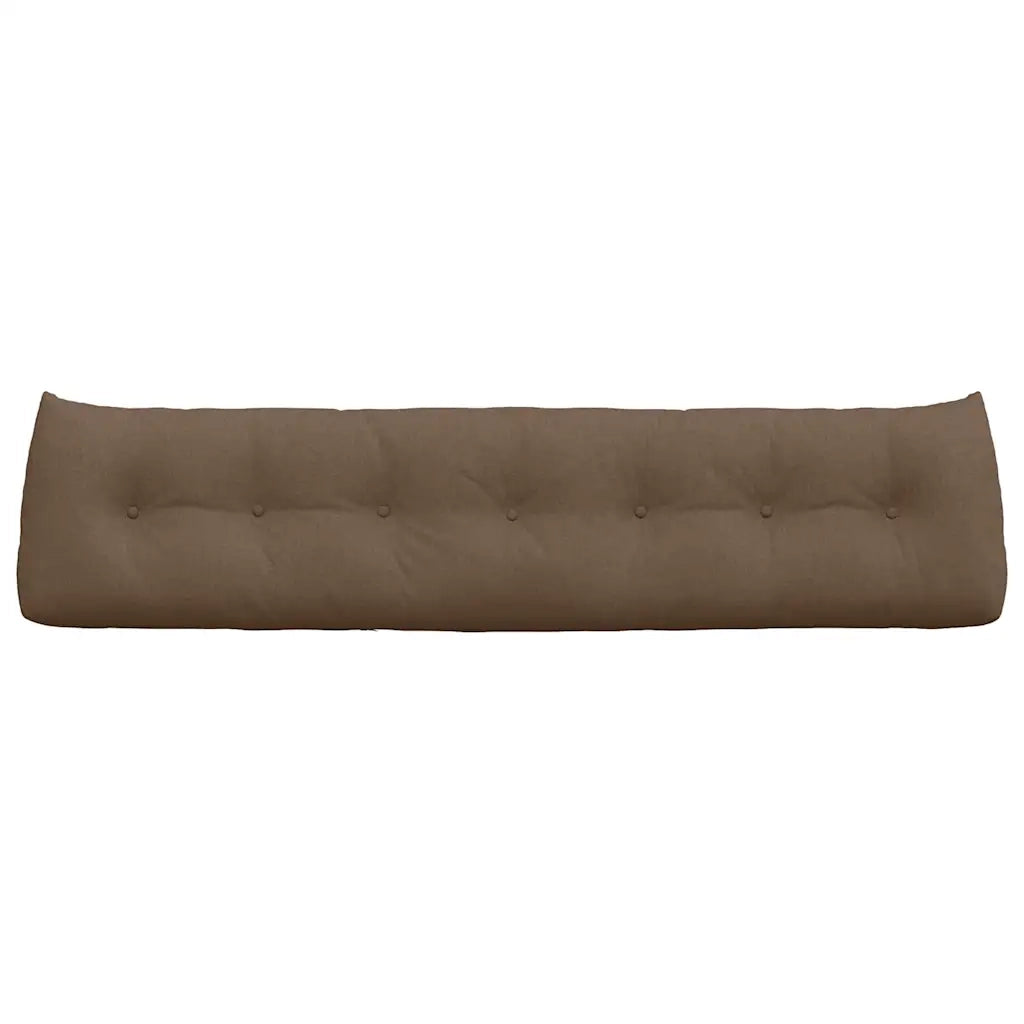 Cuscino per Schiena Marrone 200 x 24 x 50 cm Tessuto 42014590