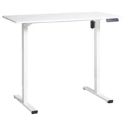 Scrivania elettrica regolabile bianco 120 x 60 cm stile moderno