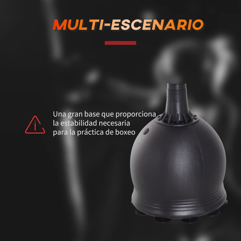 Sacco da Boxe con Base ¨C Xylo ¨C 165 cm Base Riempibile Acqua/Sabbia con Ventose