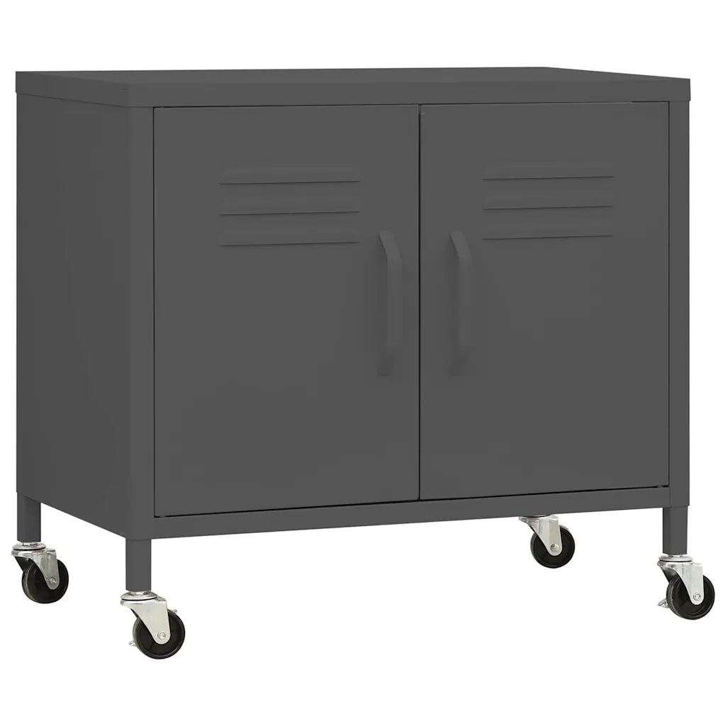Armoire de rangement Anthracite 60x35x56 cm Acier