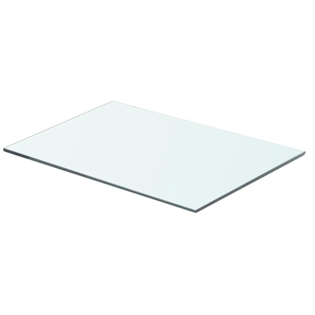 Pannello per mensola in vetro trasparente 50 x 30 cm 2702186/2