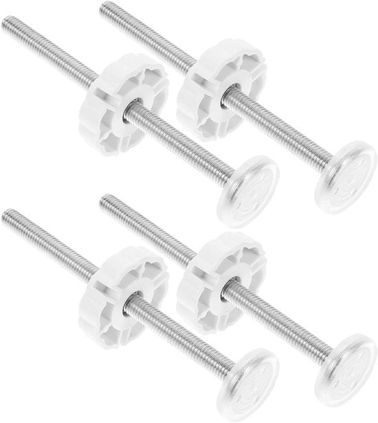 Set di 4 braccia di avvolgimento a vite M8 (8 mm) per porte - parte di riserva per griglia di protezione per animali domestici - estensione di supporto