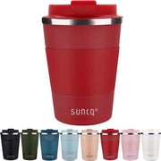 Termos per viaggio con isolamento a doppia parete - Coperchio impermeabile, 380 ml - Ideale per bevande calde e fredde