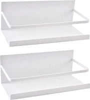 Rack per conservazione frutta e verdura magnetico a due piani per organizzare gli spazi in cucina