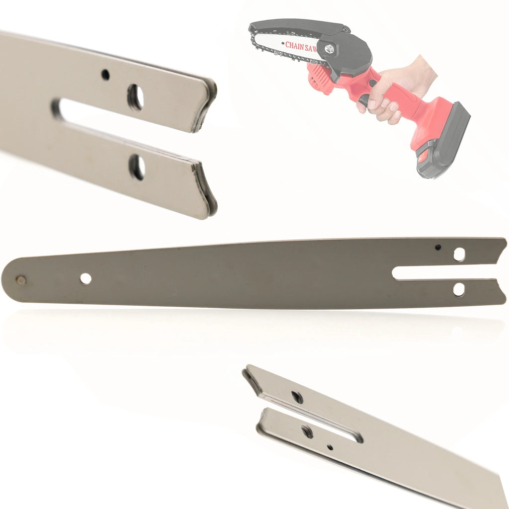 Guida Catena 10" per Motosega Elettrica – Acciaio di Alta Qualità, Resistente e Facile da Installare