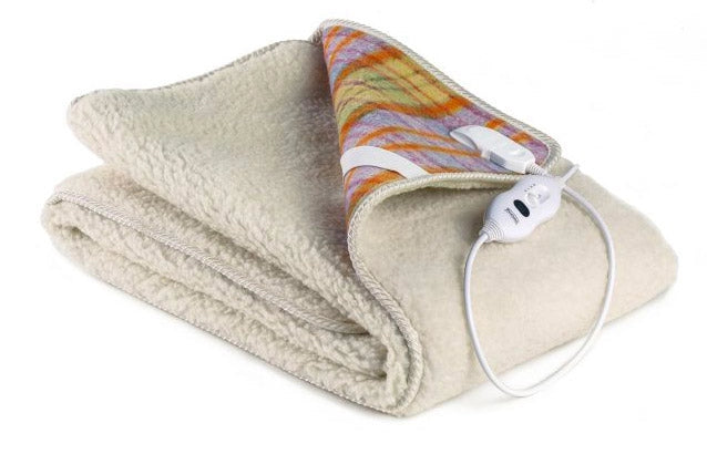 Coperta Termica Elettrica Matrimoniale in Lana 100% Scaldaletto Plus Scozzese