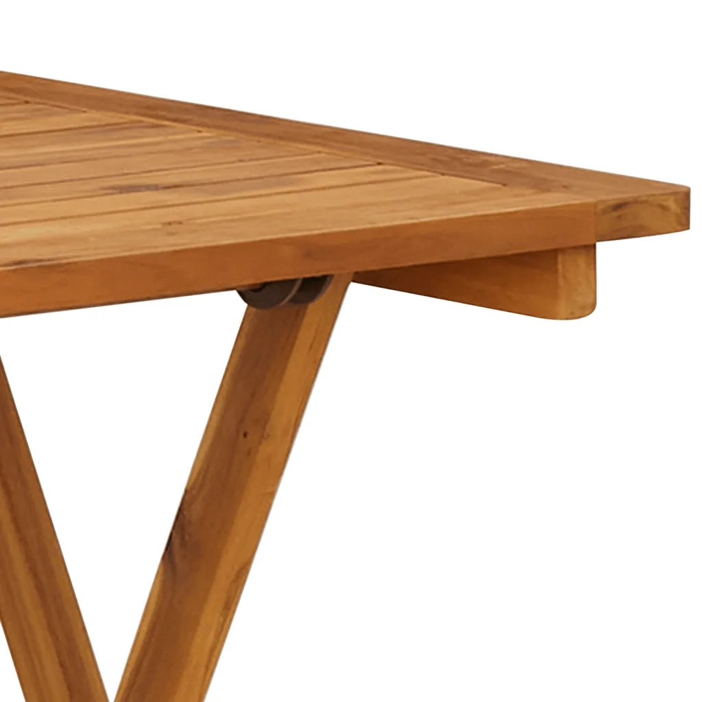 Set da Pranzo da Giardino 3 pz Pieghevole in Massello di Acacia 3058258