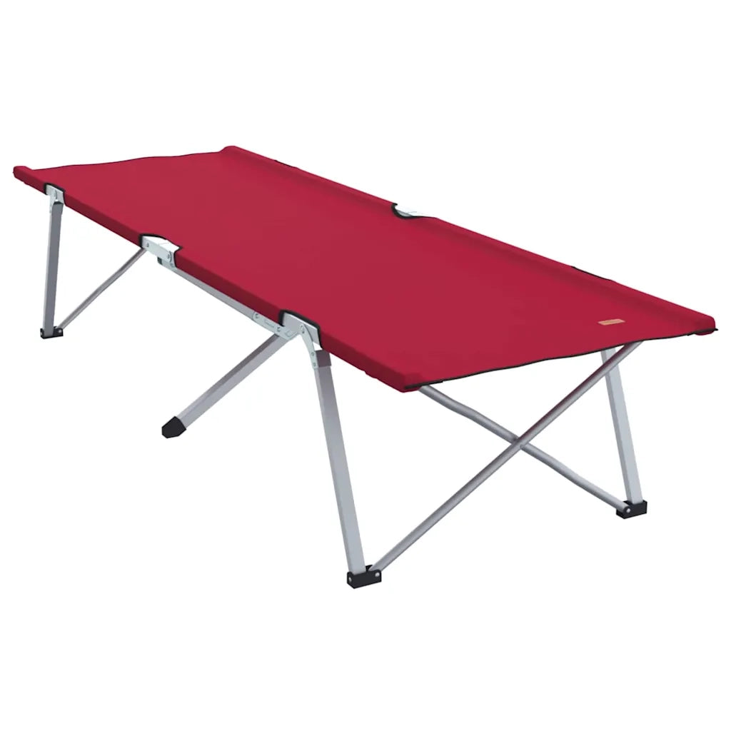 Letto da campeggio pieghevole 2 pz Rosso 194 x 62,5 x 42,5 cm CFW2151053
