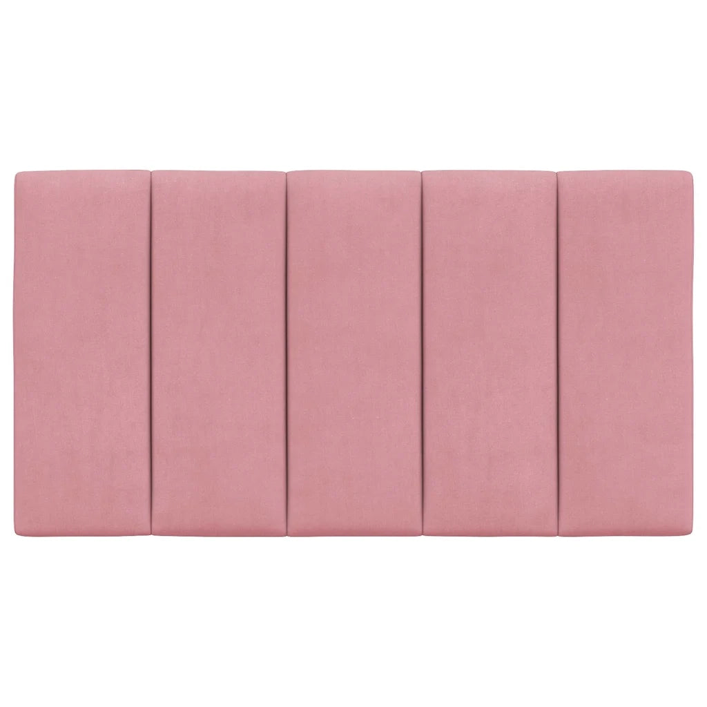 Cuscino Testiera Hanko Rosa 80 cm in Velluto CFW6260136