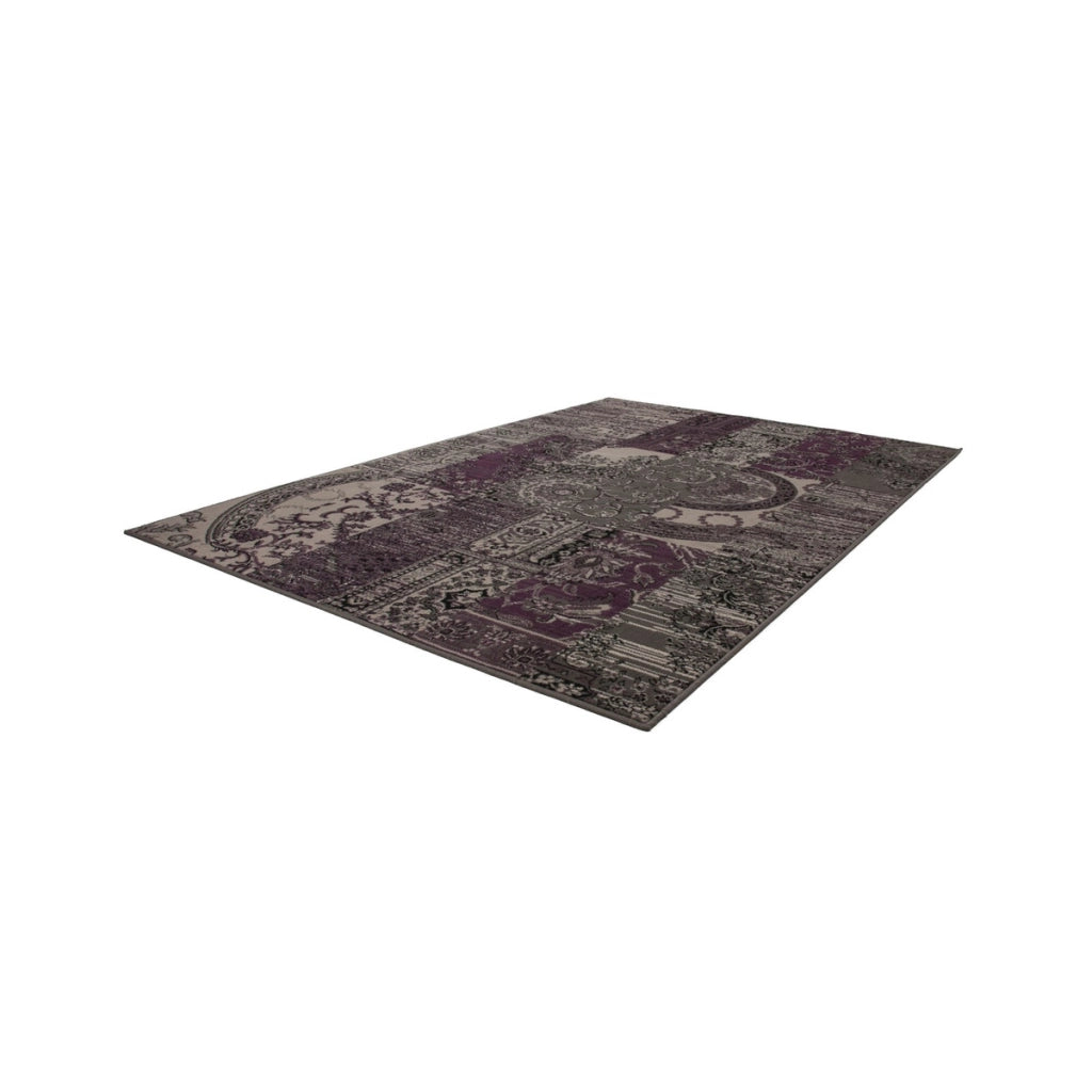 Tappeto Sona 2086 a Pelo Corto in Stile Patchwork