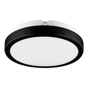 Plafoniera LED tonda 18cm 12W nero/bianco Vera Eko-Light