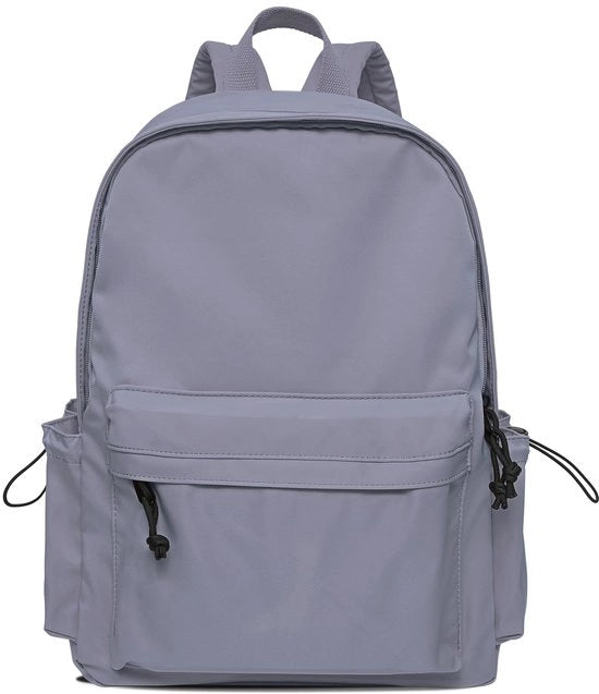 Borsa da Scuola per Donna, Borsa Casual da Viaggio per Libri, 14 Pollici Laptop, Borsa per Ragazze Adolescenti, Impermeabile, Borsa da Giorno Unisex, Blu-Viola