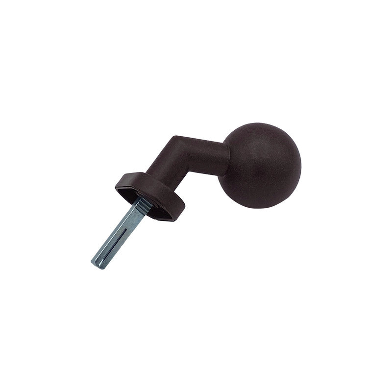 Maniglia su rosetta tonda SAGUATTI  D01/50UA in inox marrone opaco
