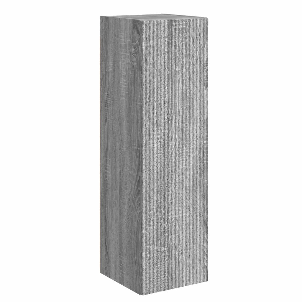 Set di Mobiletto da TV a Parete 6 pcs Grigio Sonoma 3408958