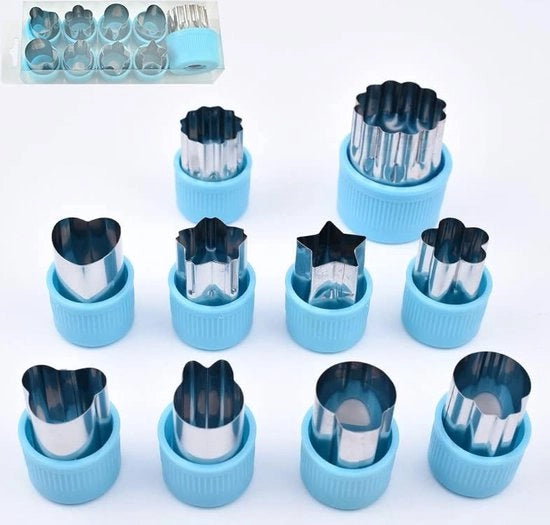 Accessori per torte e biscotti, forma per biscotti, forma per torte, accessori per cucina (lotto da 10)