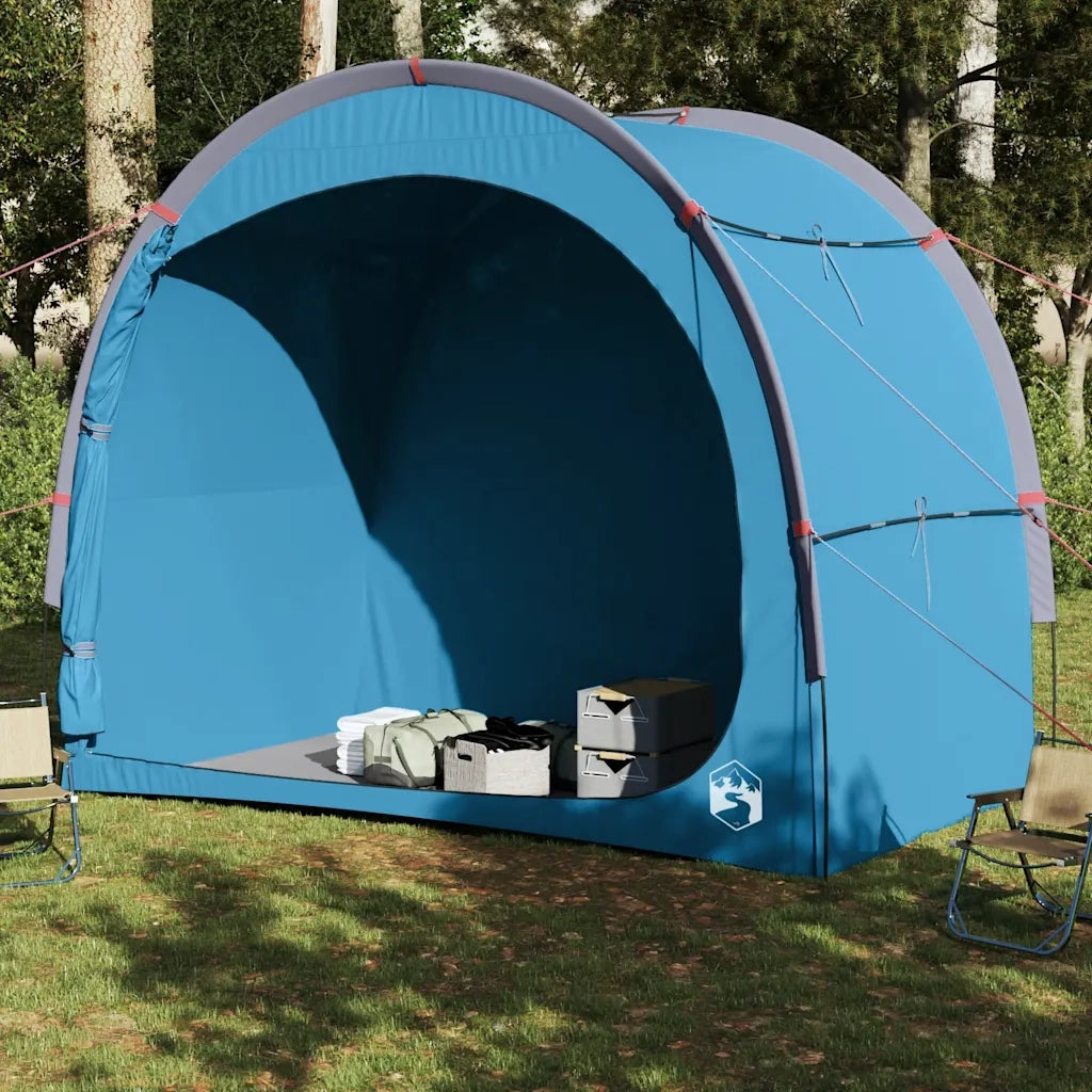 Tenda Portaoggetti-Tenda deposito da esterno Blu Impermeabile 498934